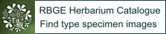 See type in Royal Botanic Garden Edinburgh Herbarium Catalogue